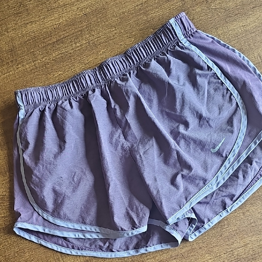 Nike Gym Shorts, Purple, Size Medium